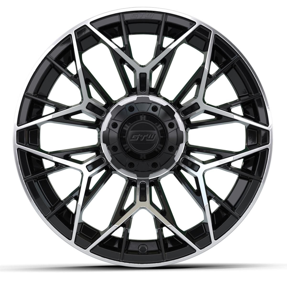 15&Prime; GTW&reg; Stellar Black with Machined Accents Wheel