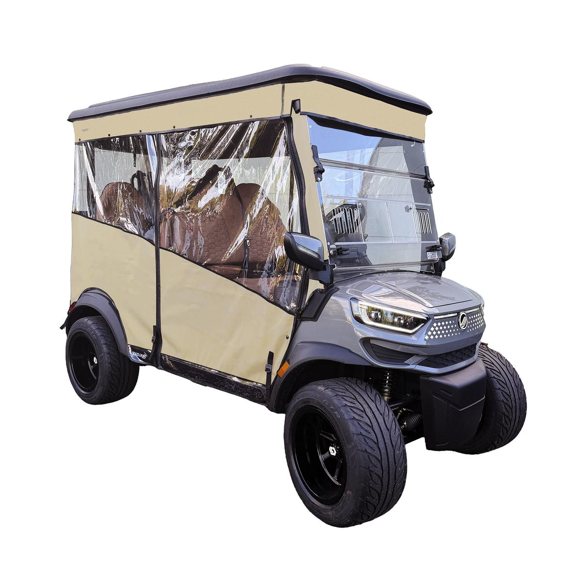 RedDot Linen Single Track Enclosure for MadJax&reg; Ascent with 4-Forward Facing Seats
