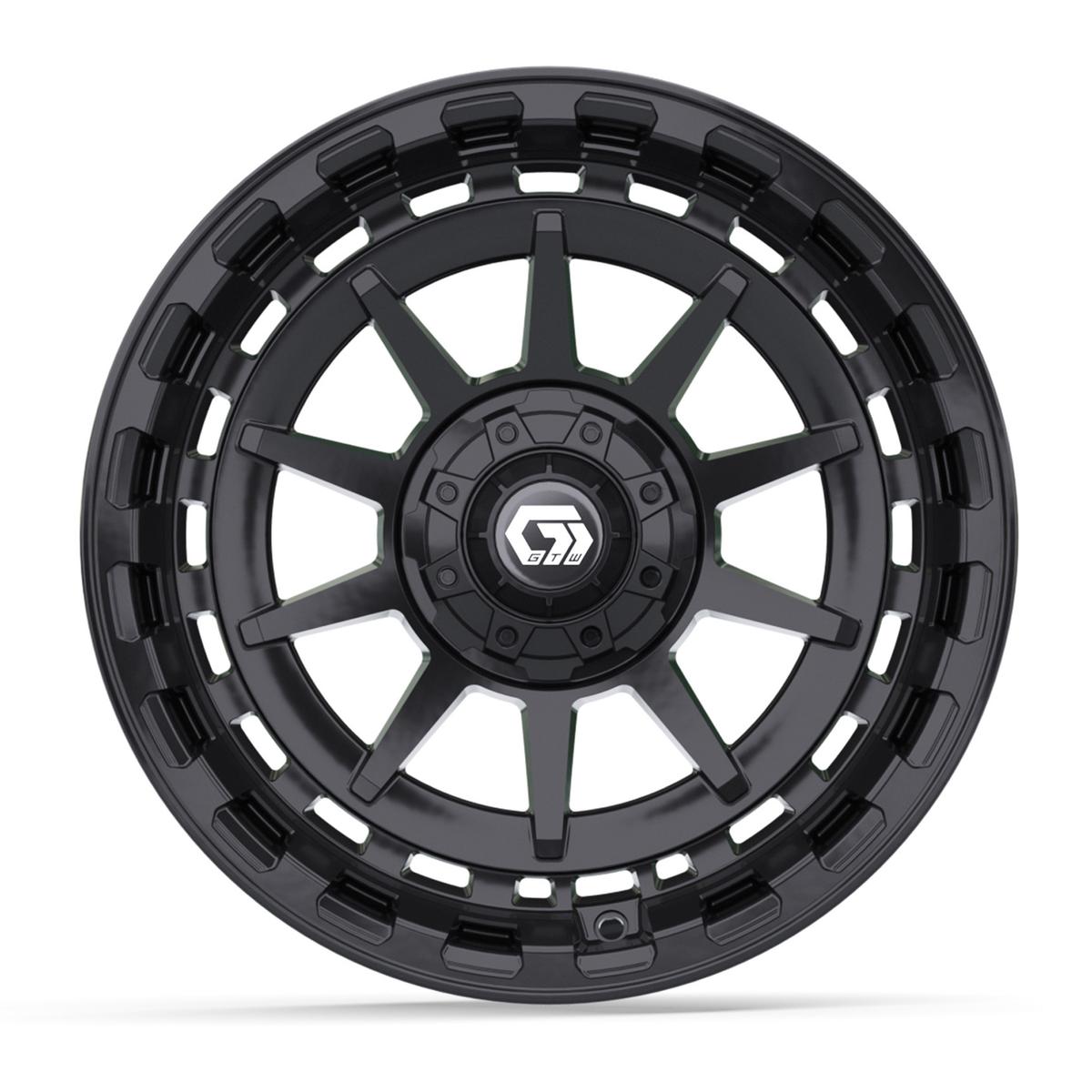 15&Prime; GTW&reg; Barricade Gloss Black Wheel