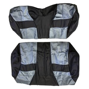 MadJax&reg; Riptide Black Carbon/Dark Gray Carbon Two-Tone Genesis 150 Rear Seat Covers