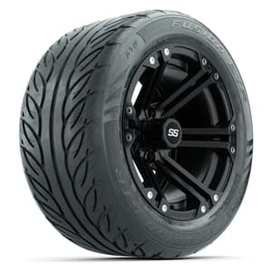 Set of (4) 14 in GTW Specter Wheels with 255/45-R14 Fusion GTR Street Tires