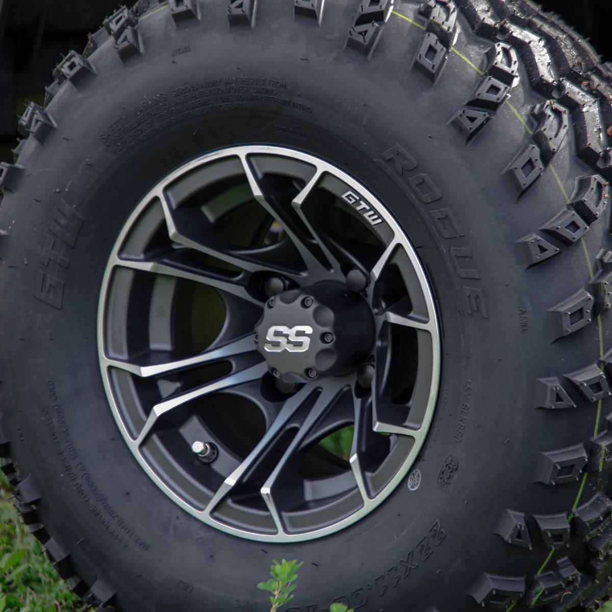 GTW&reg; Snap-In Gloss Black SS Center Cap