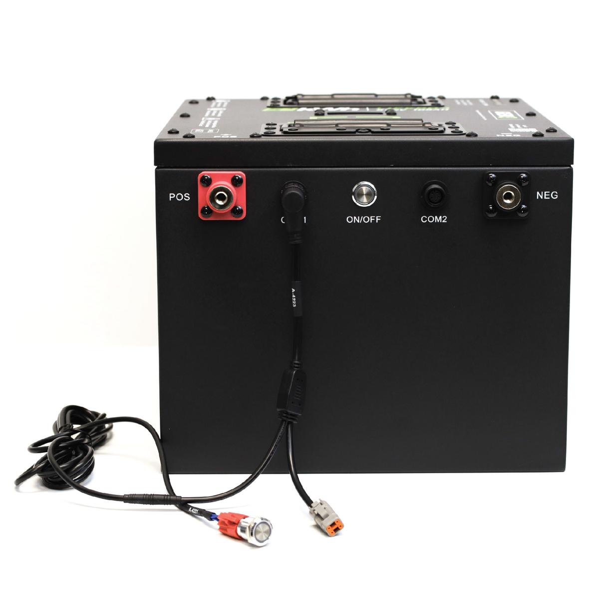 Yamaha G29/Drive 2011-Up & Drive2 Eco Lithium 51v 105Ah GEN3 Battery Bundle - Thru Hole