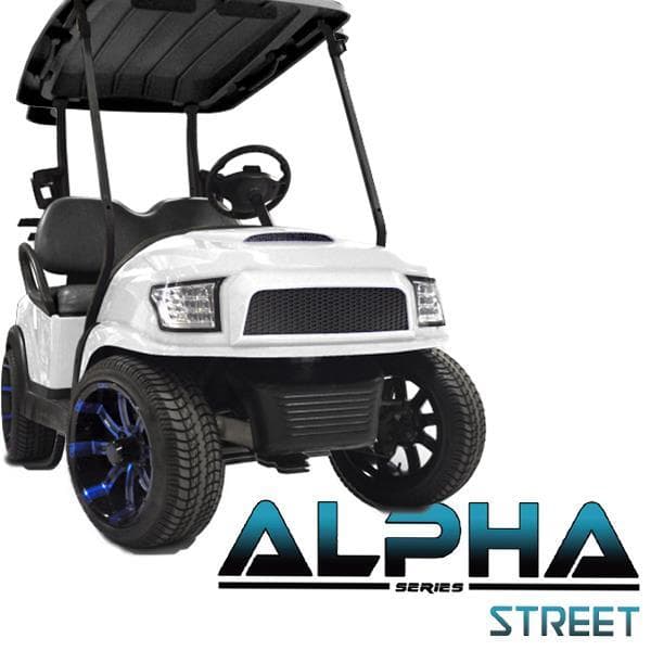 Club Car Precedent ALPHA Street Front Cowl Kit in White (Years 2004-Up)