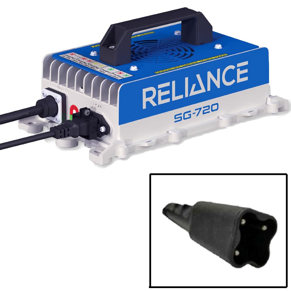 RELIANCE&#8482; SG-720 High Frequency Industrial Yamaha Charger - 48v G29/Drive & Drive2 Paddle