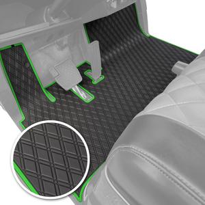 Xtreme Floor Mats for Yamaha Drive 2 - Black/Green