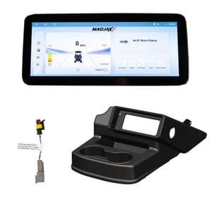 MadJax&reg; Kinect&trade; Display Screen Kit for A/C motor EZGO RXV ELiTE with Factory Lithium Battery Setup