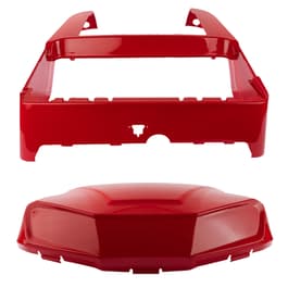 Nivel Club Car Tempo OEM Style Racer Red Metallic Body Kit (Years 2018-Up)