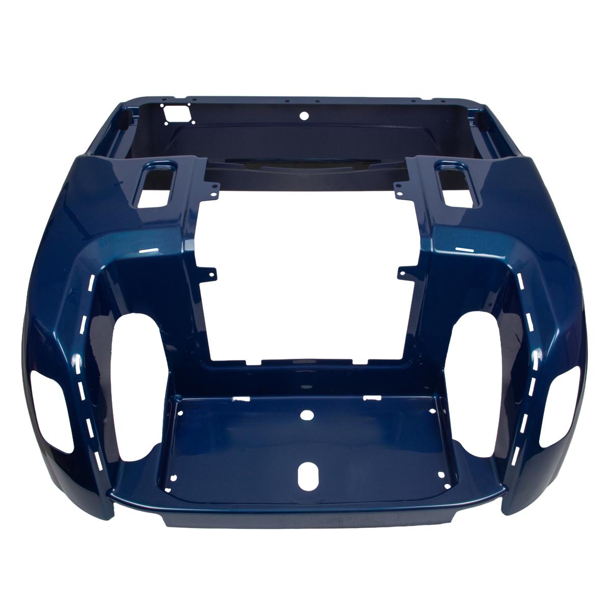 EZGO RXV Midnight Blue Metallic OEM-Style Front Cowl and Rear Body Kit (Years 2008-2023)