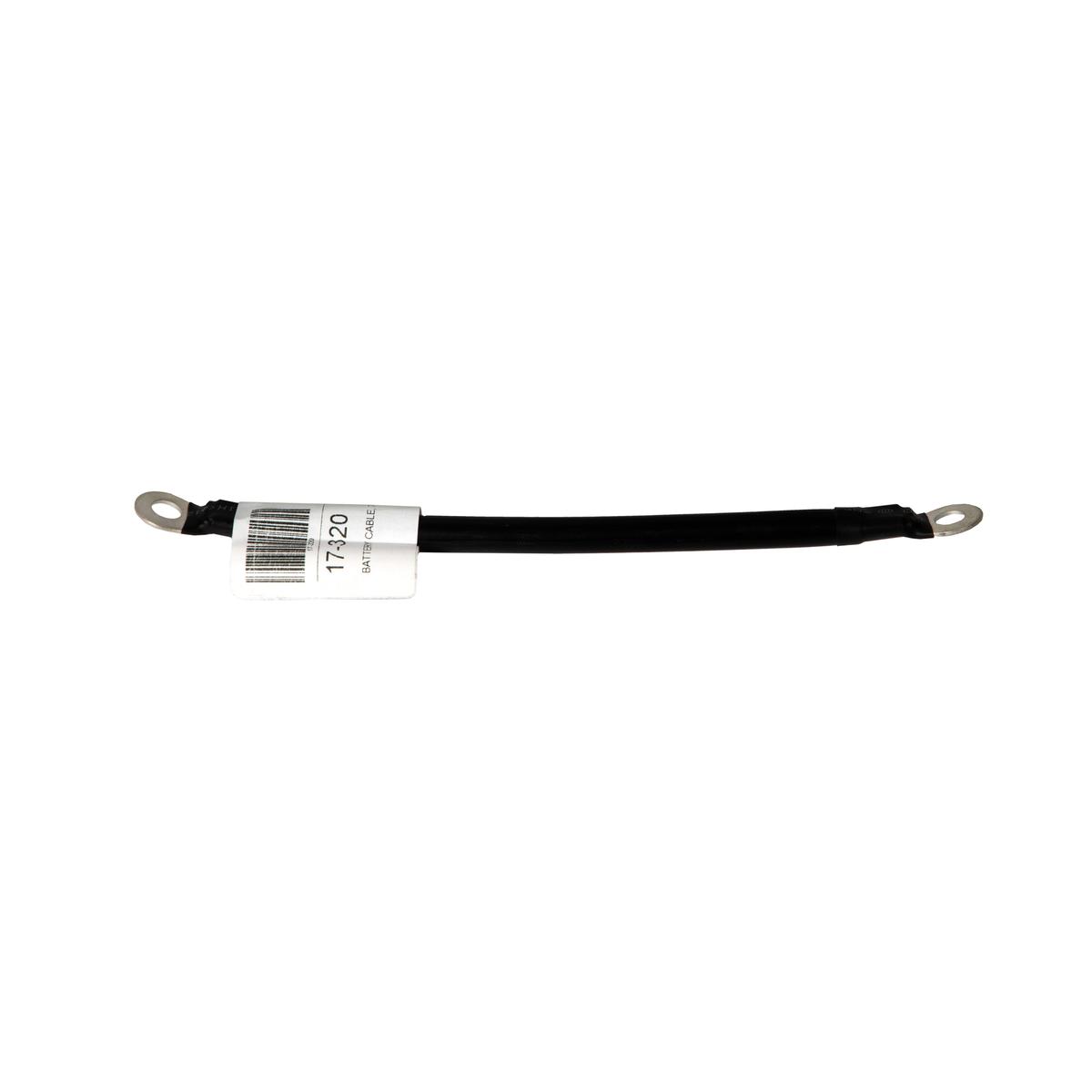 8 Inch 4-Gauge Black Battery Cable