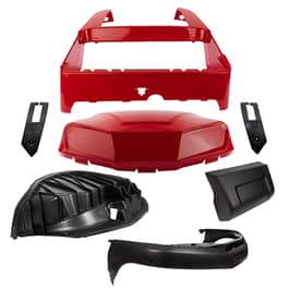 Club Car Precedent to Club Car Tempo Racer Red Metallic Body Conversion Kit (Years 2004-Up)