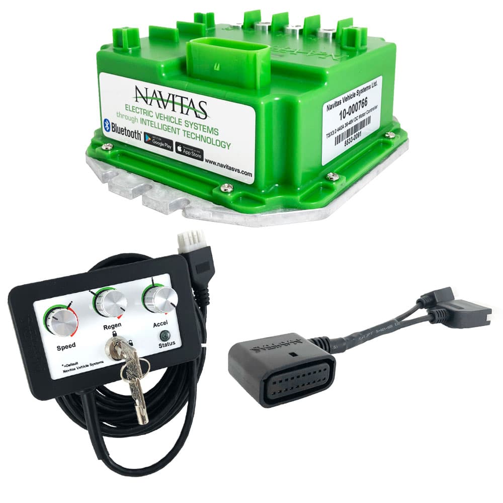 Club Car DS Navitas 600-Amp TSX3.0 Controller Kit with On-the-Fly Programmer