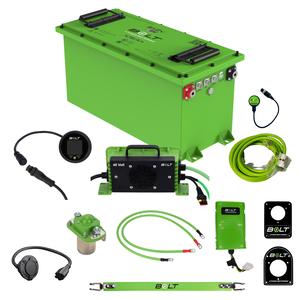 Bolt Energy EZGO Workhorse, MPT, Terrain 51V 105AH Thin Heated Professional Battery Kit