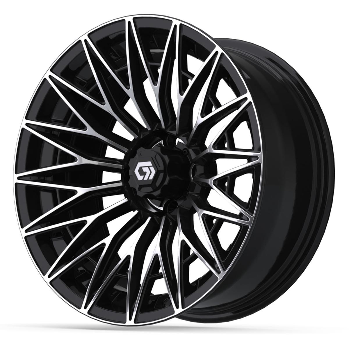 16&Prime; GTW&reg; Blur Black/Machined Wheel