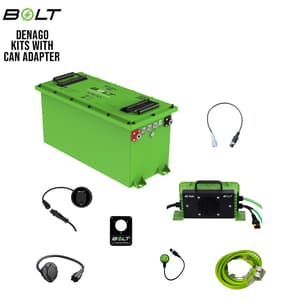 Bolt Energy Denago Battery Kits with CAN Adapter