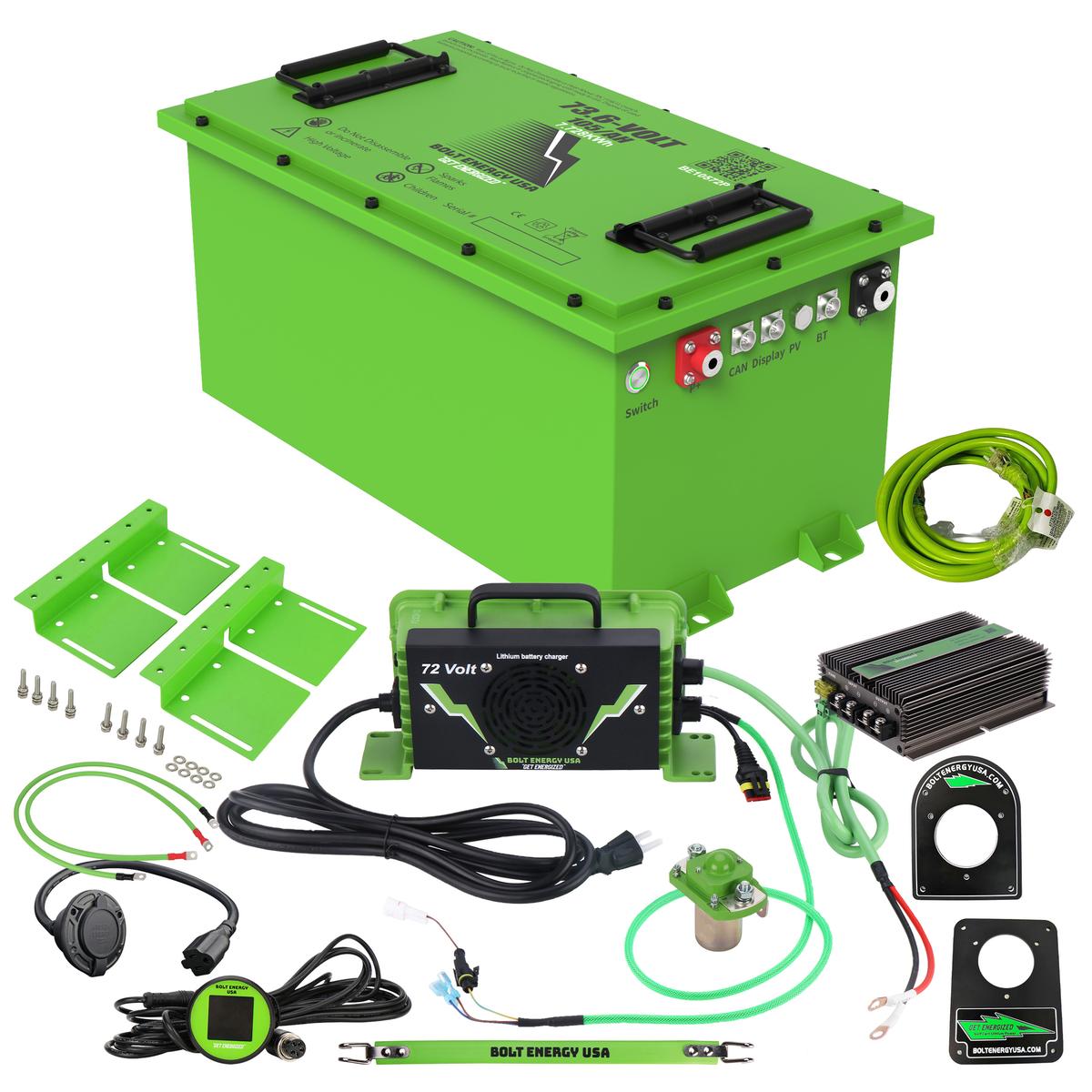 Bolt Energy Moke EV 74V 105AH Professional Battery Kit