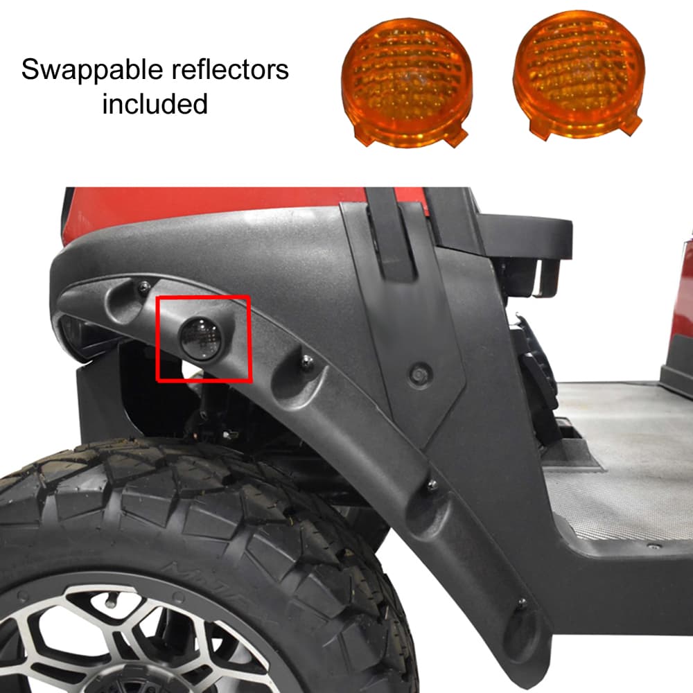 GTW&reg; Fender Flare Set for Club Car Tempo (Years 2018-Up)