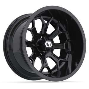 15&Prime; GTW&reg; Assault Gloss Black Ultra-Wide Wheel