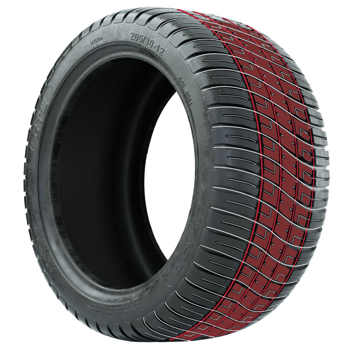 205/30-12 GTW&reg; Fusion Street Tire
