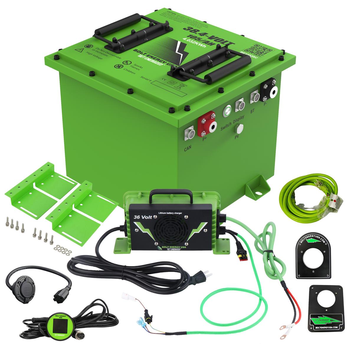 Bolt Energy 38V 105AH Standard Accessory Battery Kit