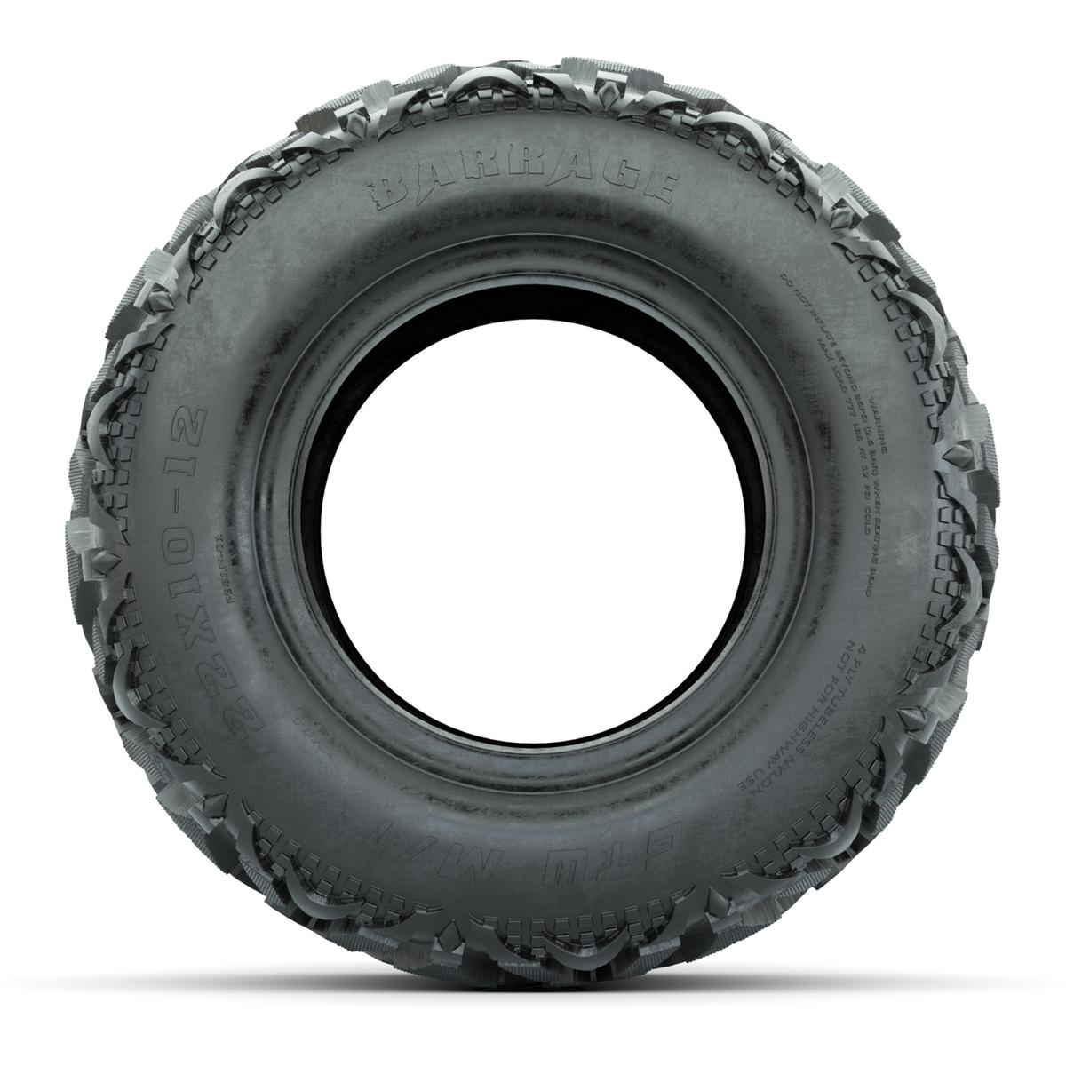23x10-12 GTW&reg; Barrage Mud Tire (Lift Required)