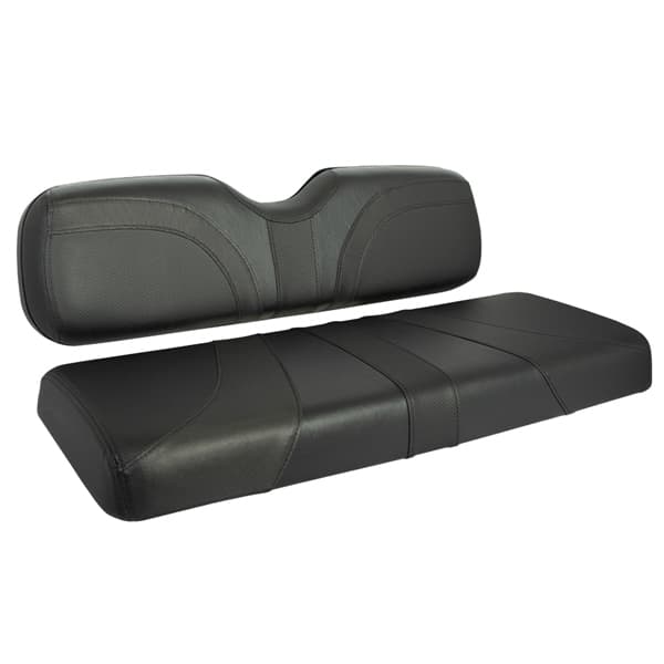 Red Dot Blade Black Trexx and Carbon Fiber Seat Cushions for GTW Mach Rear Seats