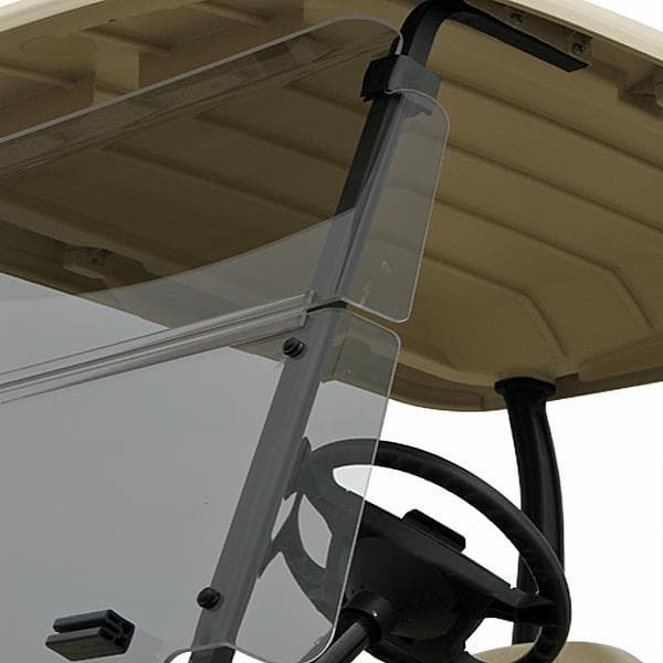 2004-Up Club Car Precedent-Onward-Tempo - Red Dot Tinted Winged Folding Windshield