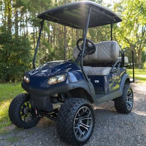 Club Car Precedent Onward Tempo Premium RedDot® Pewter Suede Front Seat Assemblies