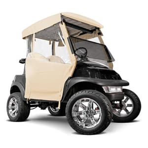 2008-Up EZGO RXV - Red Dot 3-Sided Sand Straight Back Over-The-Top Soft Enclosure