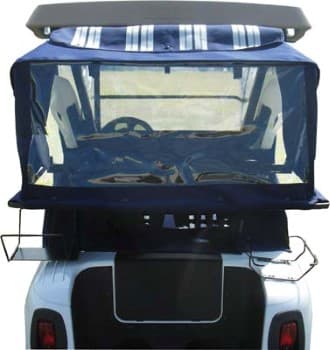 2000-Up Club Car DS - Red Dot Dubonnet Tweed and Burgundy White and Black Club Protector