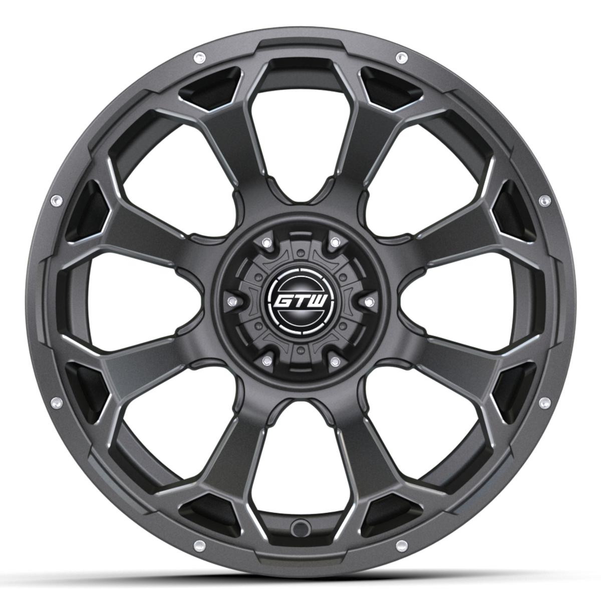 14x7 GTW&reg; Raven Off-Road Matte Grey Wheel