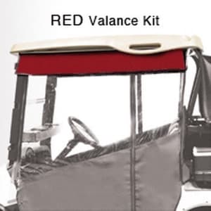 1995-07 Yamaha G14-G16-G19-G20-G21-G22 - Red Dot Chameleon Red Valance