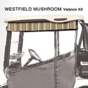 1982-99 Club Car DS - Red Dot Chameleon Westfield Mushroom Valance