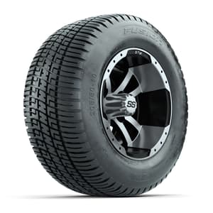 Set of (4) 10" GTW&reg; Storm Trooper Wheels on GTW&reg; Fusion Street Tires