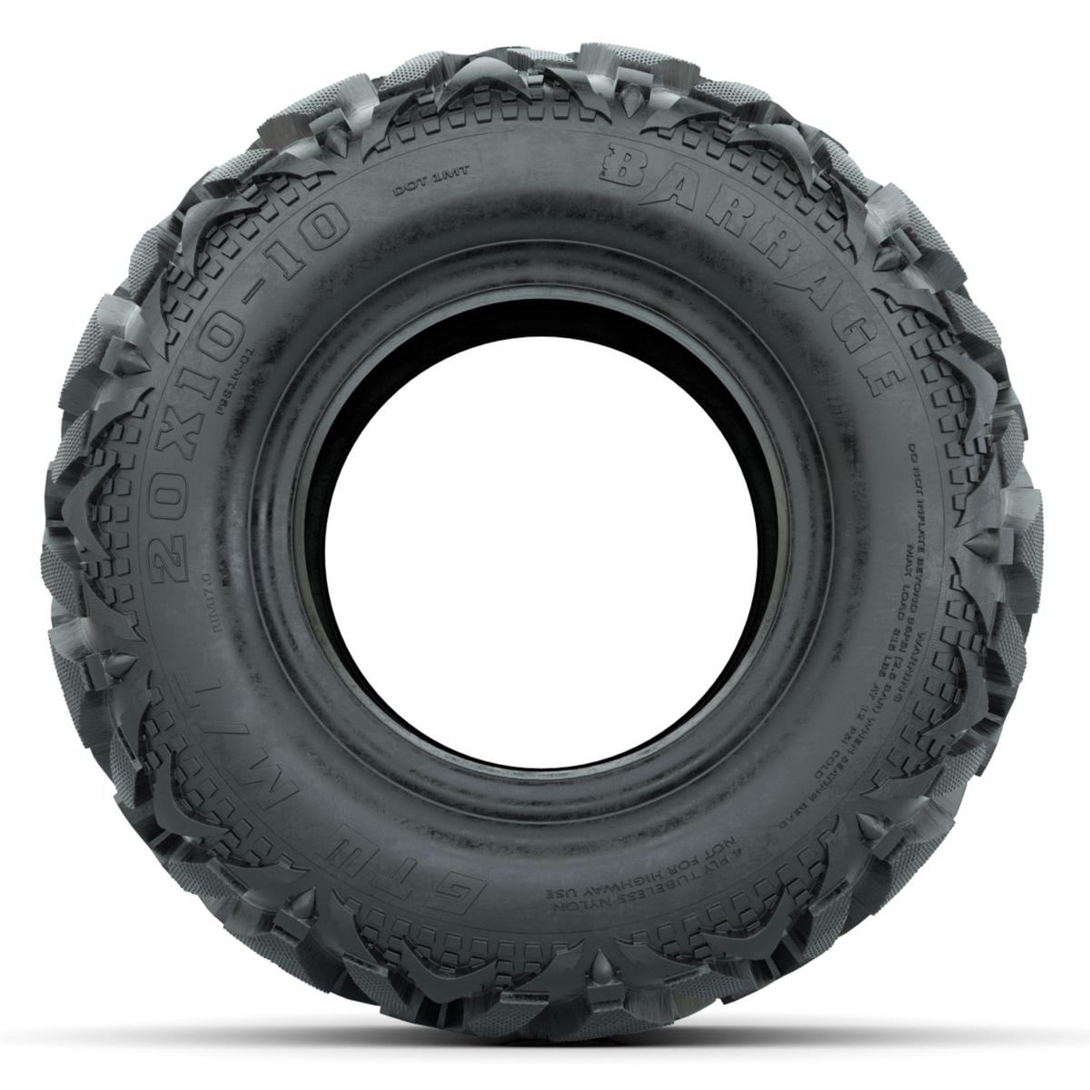 20x10-10 GTW&reg; Barrage Mud Tire