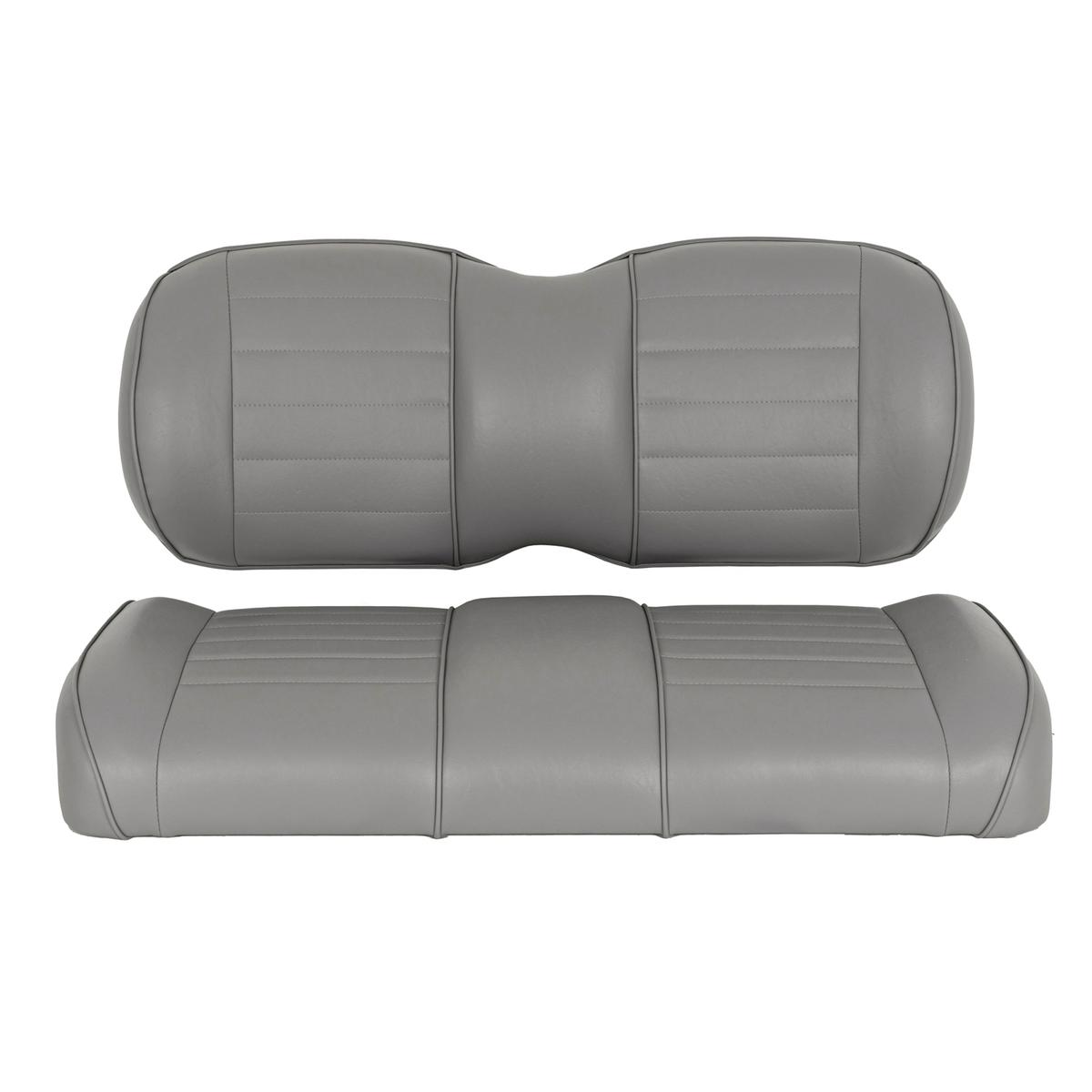 Premium OEM Style Front Replacement Gray Seat Assemblies for Club Car Precedent Onward Tempo