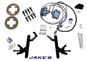 Jake's Club Car DS 4&Prime; Lifted Disc Brake Kit (Years 1982-2004.5)