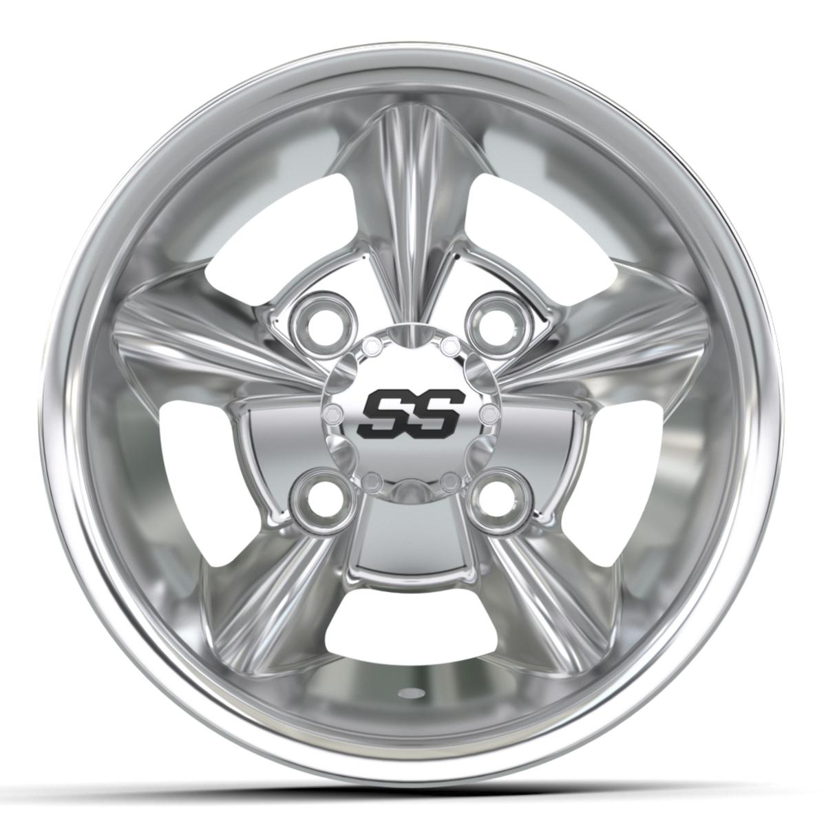 10&Prime; GTW&reg; Godfather Chrome Wheel