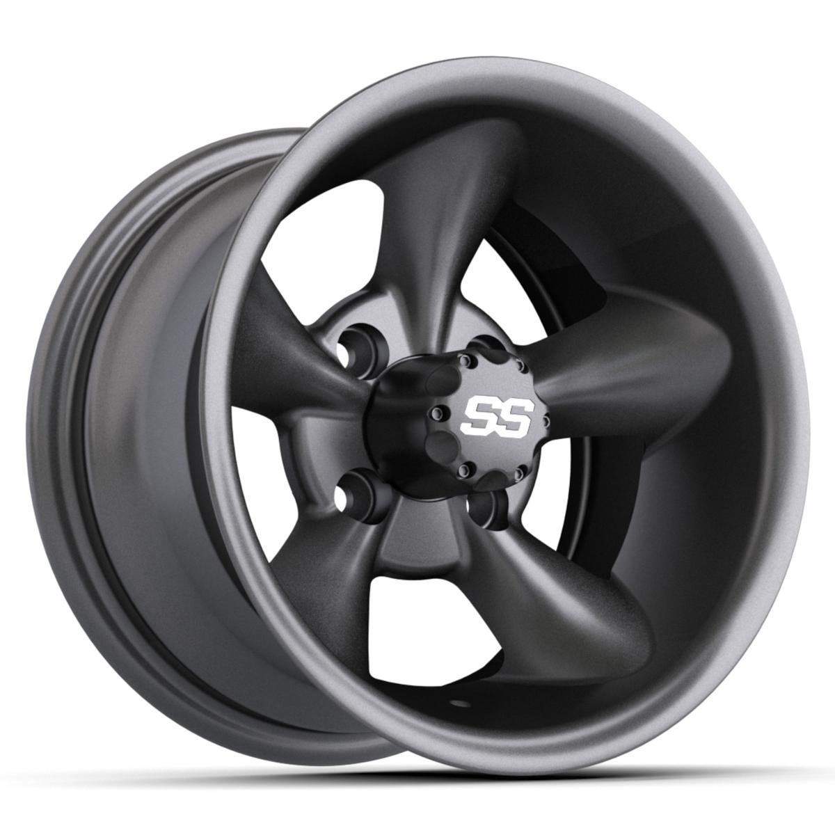 12&Prime; GTW&reg; Godfather Matte Gray Wheel