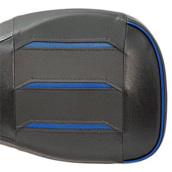 2007-Up Yamaha G29-Drive-Drive2 - Buggies Unlimited Blue and Carbon Prism Seat Covers