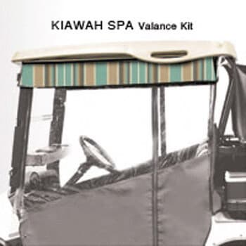 2007-16 Yamaha G29-Drive - Red Dot Chameleon Kiawah Spa Valance