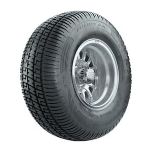 GTW Medusa Silver and Machined Wheels with 20in Fusion DOT Approved Street Tires - 10 Inch