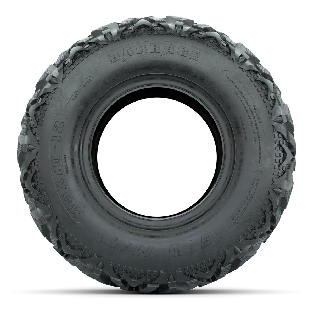 25x10-12 GTW&reg; Barrage Mud Tire (Lift Required)