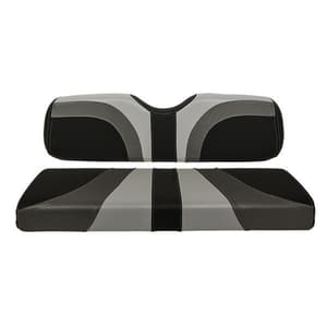 RedDot&reg; Blade Rear Seat Covers for MadJax&reg; Genesis 150 & GTW&reg; Mach1 & Mach2 Seat Kits – Gray / Charcoal Gear