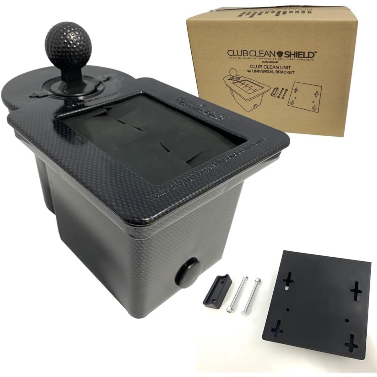 Carbon-Fiber Club Clean Club & Ball Washer (Universal Fit)