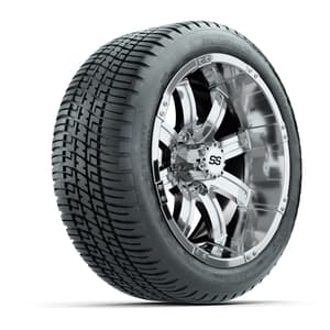 Set of (4) GTW 14 inch Tempest Wheels on Lo-Profile Fusion Tires