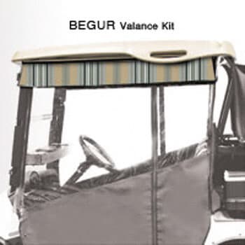 2004-Up Club Car Precedent - Red Dot Chameleon Begur Valance