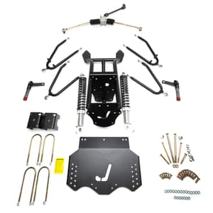 Jake&apos;s Long Arm Travel Lift Kit for EZGO TXT Gas (Years 2001.5-2009)