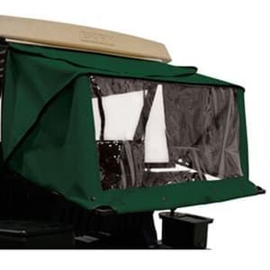 2008-Up EZGO RXV - Red Dot Chameleon Forest Green Club Protector