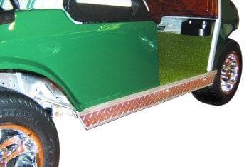 1986-Up Club Car DS - Dimond Plate Rocker Panels